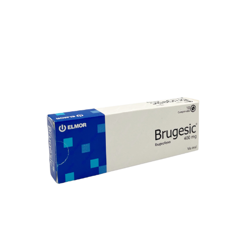 BRUGESIC (IBUPROFENO) 400MG X 10 COMPRIMIDOS RECUBIERTOS (ELMOR)