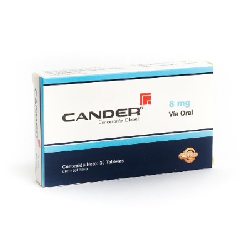 CANDER (CANDESARTAN) 8MG X 30 TABLETAS (VALMORCA)