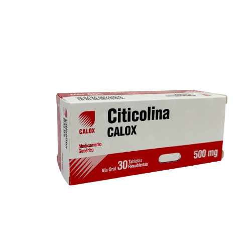 CITICOLINA  500MG X 30 TABLETAS (CALOX)