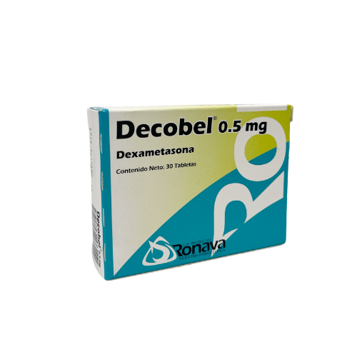 DECOBEL (DEXAMETASONA) 0.5MG X 30 TABLETAS (RONAVA)