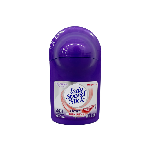DESODORANTE EN AEROSOL OMEGA 3 + DERMA RENUEVA 150ML (LADY SPEED STICK)