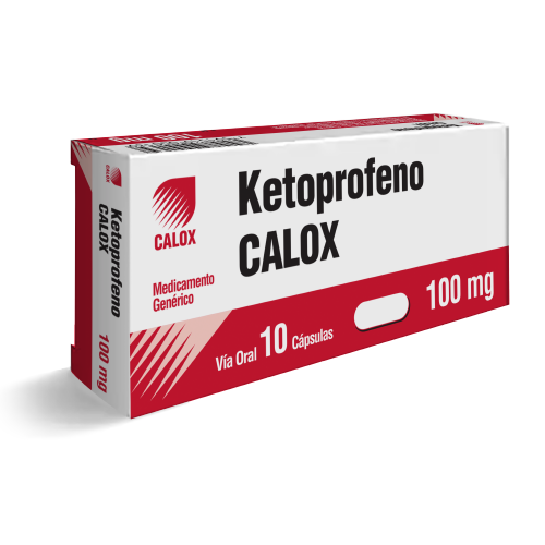 KETOPROFENO  100MG X 10 CAPSULAS (CALOX)