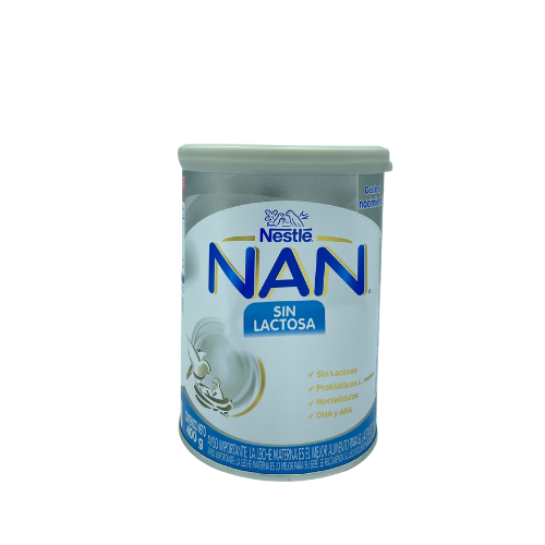 LECHE SIN LACTOSA  400GR (NAN)