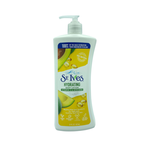LOCION CORPORAL VITAMINA E Y AGUACATE 621ML (ST IVES)