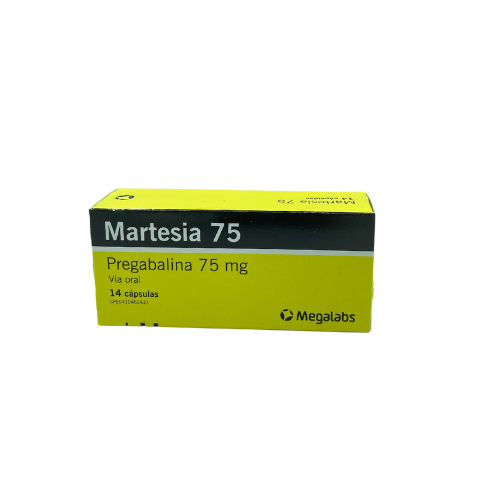 MARTESIA (PREGABALINA) 75MG X 14 CAPSULAS (MEGALABS)