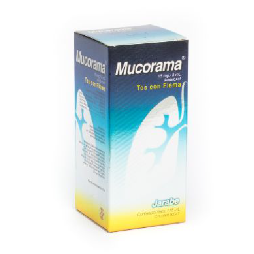 MUCORAMA JARABE (AMBROXOL) 15MG/5ML X 118ML (VARGAS)