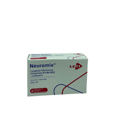NEUROMIX (COMPLEJO B)  X 3 AMPOLLAS (LETI)