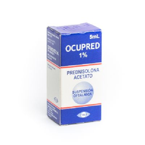 OCUPRED SOLUCION OFTALMICA (PREDNISOLONA ACETATO) 1% X 5ML (OFTALMI)