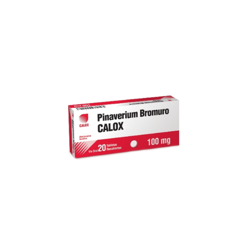 PINAVERIUM BROMURO  100MG X 20 TABLETAS (CALOX)