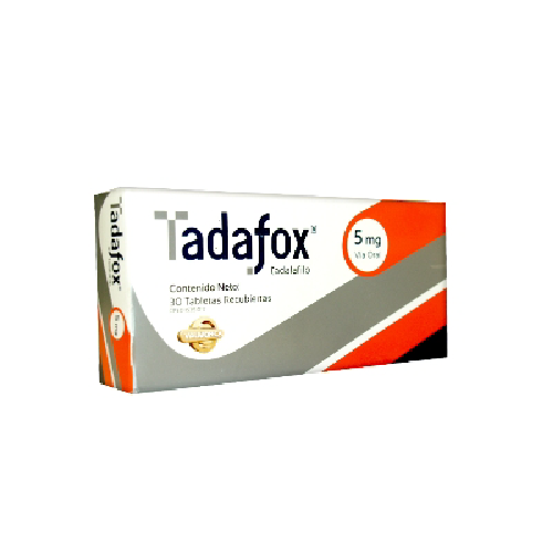 TADAFOX (TADALAFIL) 5MG X 30 TABLETAS (VALMORCA)