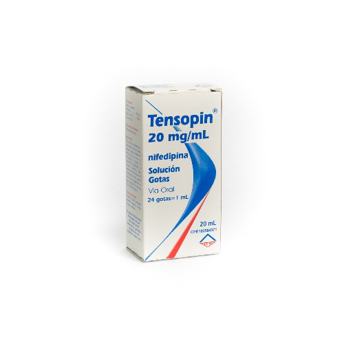 TENSOPIN GOTAS (NIFEDIPINA) 20MG/ML X 20ML (LETI)