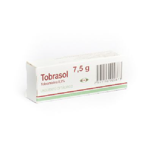 TOBRASOL UNGÜENTO OFTALMICO (TOBRAMICINA) 0.3% X 7.5GR (OFTALMI)