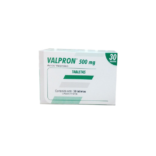 VALPRON (ACIDO VALPROICO) 500MG X 30 TABLETAS (FARMA)