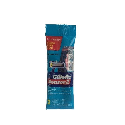 [47400025318] AFEITADORA SENSITIVE SENSOR 2 UNIDADES (GILLETTE)