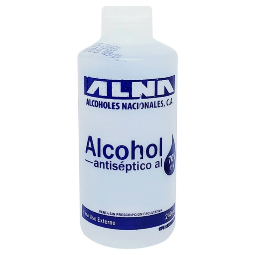 [7593255000251] ALCOHOL ANTISEPTICO 70% X 240CC (ALNA)