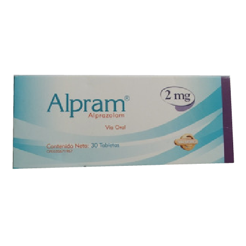 [7591020005319] ALPRAM (ALPRAZOLAM) 2MG X 30 TABLETAS (VALMORCA)