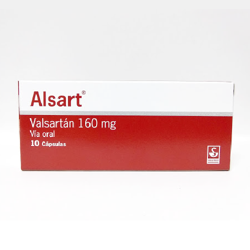 [7592601201045] ALSART (VALSARTAN) 160MG X 10 CAPSULAS (MEYER)