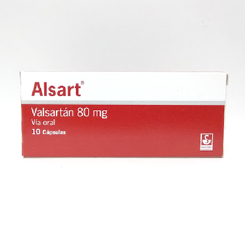 [7592601201021] ALSART (VALSARTAN) 80MG X 10 CAPSULAS (MEYER)