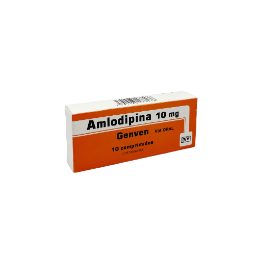 [7591585178176] AMLODIPINA 10MG X 10 COMPRIMIDOS (GENVEN)