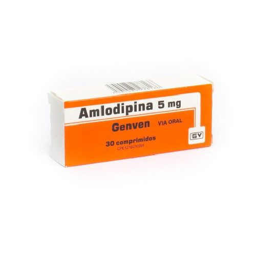 [7591585278166] AMLODIPINA 5MG X 30 COMPRIMIDOS (GENVEN)