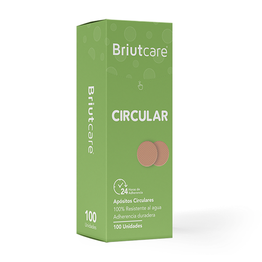 [742033994696] APOSITOS CIRCULARES BRIUTCARE  X 100 UNIDADES (MRCS 21)
