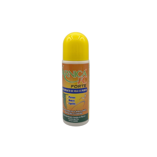 [7593090000676] ARNICA FC FORTE ROLL ON (MANGO - ARNICA - SABILA - MANZANILLA - CALENDULA - ALCANFOR - MENTOL)  X 90GR (FC PHARMA)