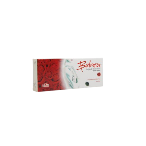 [7451107020010] BELARA (ACETATO DE CLORMADINONA - ETINILESTRADIOL) 2MG - 0.03MG X 21 TABLETAS (GRUNENTHAL)