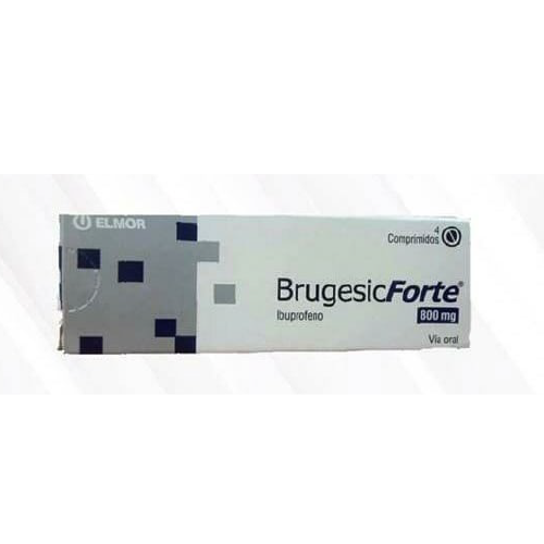 [7591062902553] BRUGESIC FORTE (IBUPROFENO) 800MG X 4 COMPRIMIDOS (ELMOR)