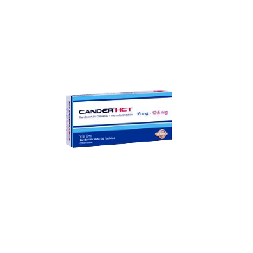 [7591020080620] CANDER HCT (CANDESARTAN - HIDROCLOROTIAZIDA) 16MG/12.5MG X 30 TABLETAS (VALMORCA)