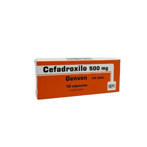 [7591585470225] CEFADROXILO  500MG X 10 CAPSULAS (GENVEN)