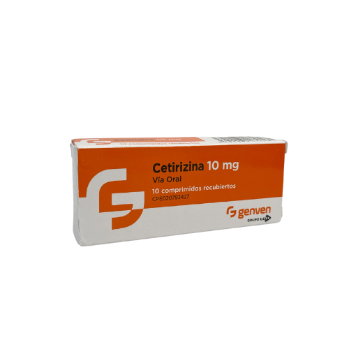 [7591585174581] CETIRIZINA  10MG X 10 COMPRIMIDOS (GENVEN)