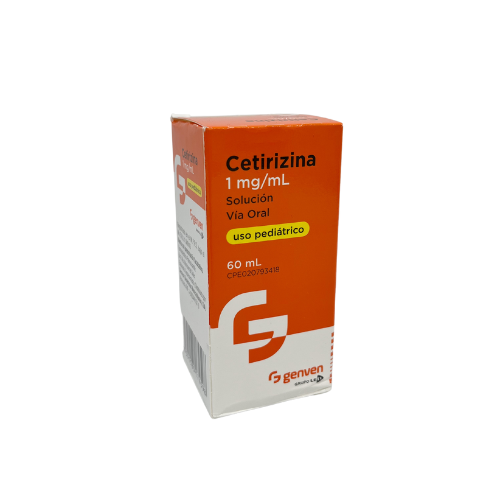 [7591585174598] CETIRIZINA  1MG/1ML X 60 ML SOLUCION (GENVEN)