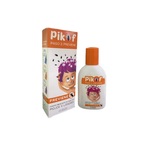 [7595265002225] CHAMPU PARA PIOJOS PASO 2 PREVIENE 120ML (PIKOF)