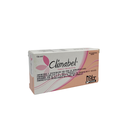 [7401078900019] CLIMABEL (TIBOLONA) 2.5MG X 30 COMPRIMIDOS (DALT PHARMA)