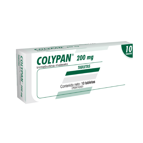 [7591821210264] COLYPAN (TRIMEBITINA) 200MG X 10 TABLETAS (FARMA)