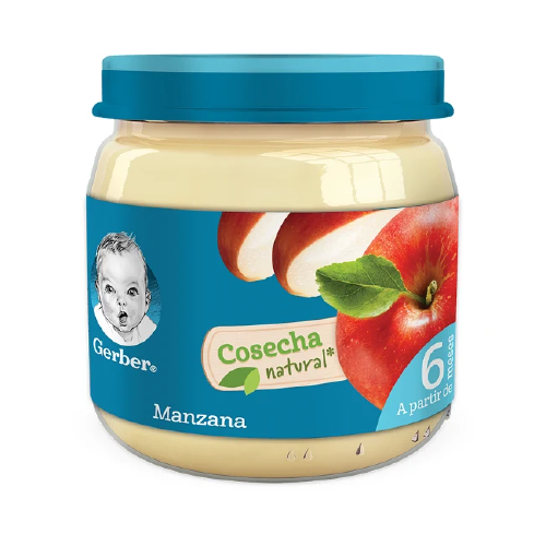 [7501058640505] COMPOTA MANZANA SIN AZÚCAR 113GR (GERBER)