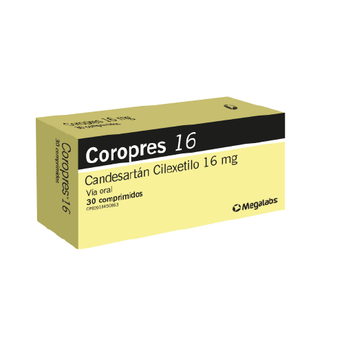 [7591619520346] COROPRES (CANDESARTAN) 16MG X 30 COMPRIMIDOS (MEGALABS)