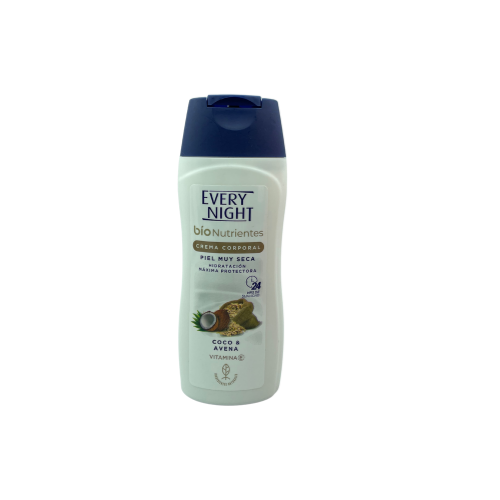 [7590005162023] CREMA CORPORAL HIDRATACION PROFUNDA BIO COCO & AVENA 200ML (EVERYNIGHT)