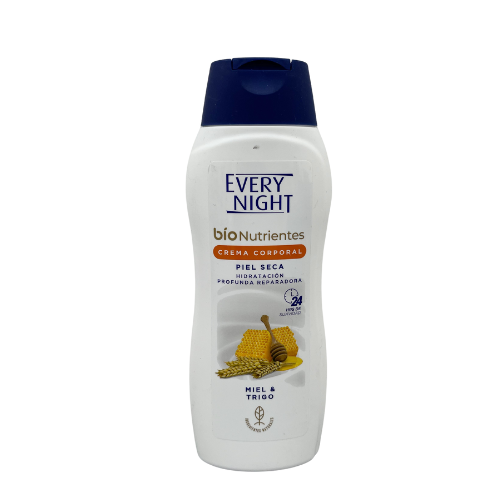 [7590005162054] CREMA CORPORAL HIDRATACION PROFUNDA BIO MIEL & TRIGO 365ML (EVERYNIGHT)