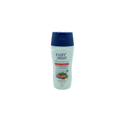 [7590005162108] CREMA CORPORAL HIDRATACION PROFUNDA ULTRA BIO CACAO & FRUTOS ROJOS 200ML (EVERYNIGHT)