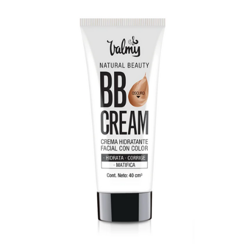 [7591949131038] CREMA HIDRATANTE CON COLOR NATURAL BEAUTY BB CREAM # 03 OSCURO 40CC (VALMY)
