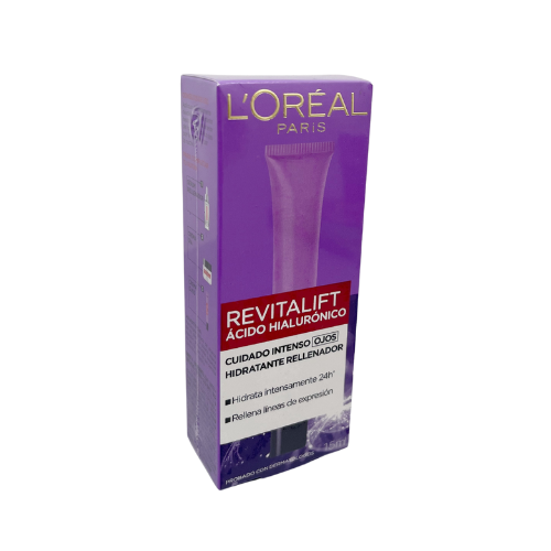 [7509552840346] CREMA REVITALIF CON ACIDO HIALURONICO OJOS 15ML (L'OREAL)