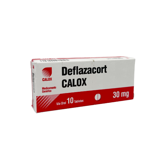 [7591519000306] DEFLAZACORT  30MG X 10 TABLETAS (CALOX)