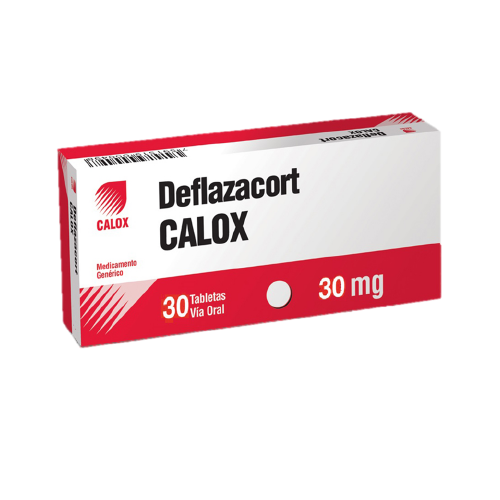 [7591519008203] DEFLAZACORT  30MG X 30 TABLETAS (CALOX)