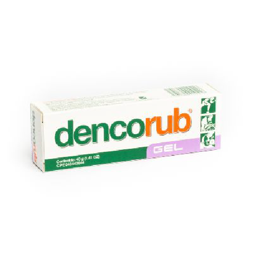 [7591309010416] DENCORUB GEL (SALICILATO DE METILO)  X 40G (PONCE&BENZO)