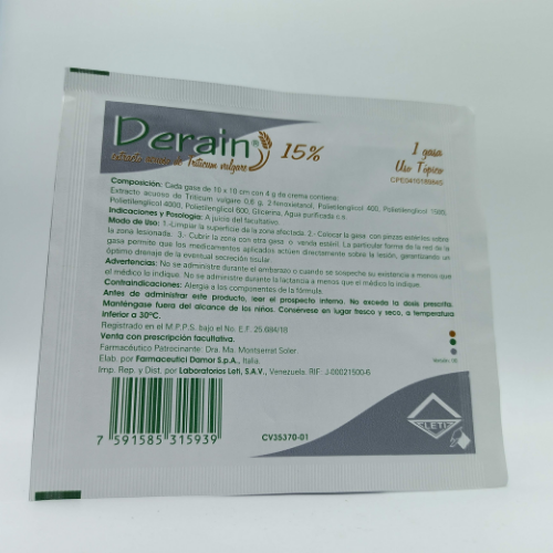 [7591585115935] DERAIN TRITICUM VULGARE  15% X 10 GASAS (LETI)