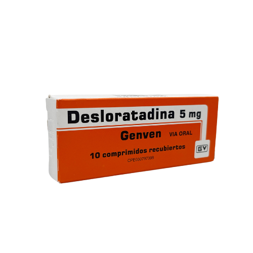 [7591585177469] DESLORATADINA  5MG X 10 COMPRIMIDOS (GENVEN)