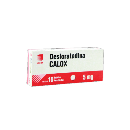 [7591519008210] DESLORATADINA  5MG X 10 TABLETAS (CALOX)