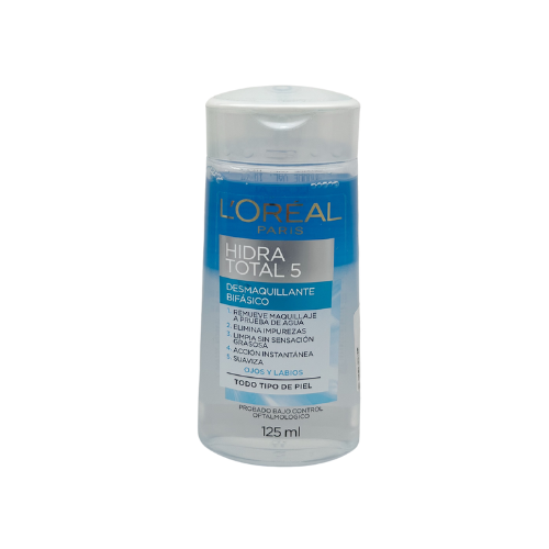 [7509552905441] DESMAQUILLANTE BIFASICO HIDRA-TOTAL 5 125ML (L'OREAL)