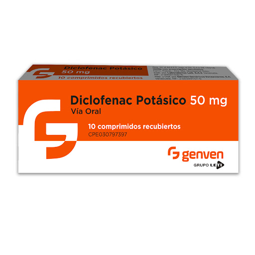 [7591585279248] DICLOFENAC POTASICO  50MG X 10 COMPRIMIDOS (GENVEN)